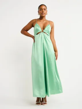 Acler Borradale Dress in Mantis Green