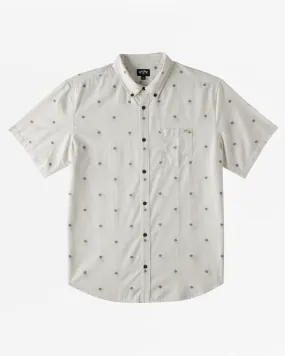 Boys All Day Jacquard Short Sleeve Shirt - Chino