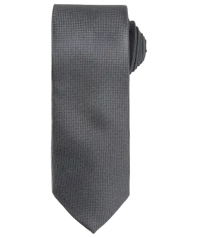 Dark Grey - Micro waffle tie