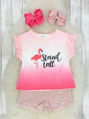 Flamingo Stand Tall Shorts Outfit