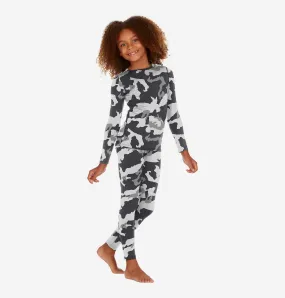 Girl's Print Thermal Set