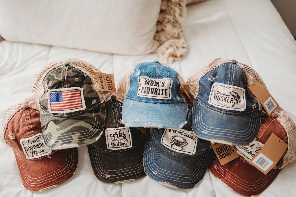 Mom's Favorite - Vintage Distressed Trucker Adult Hat