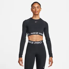 Nike Women's Pro Dri-FIT 365 Crop Top Black / White