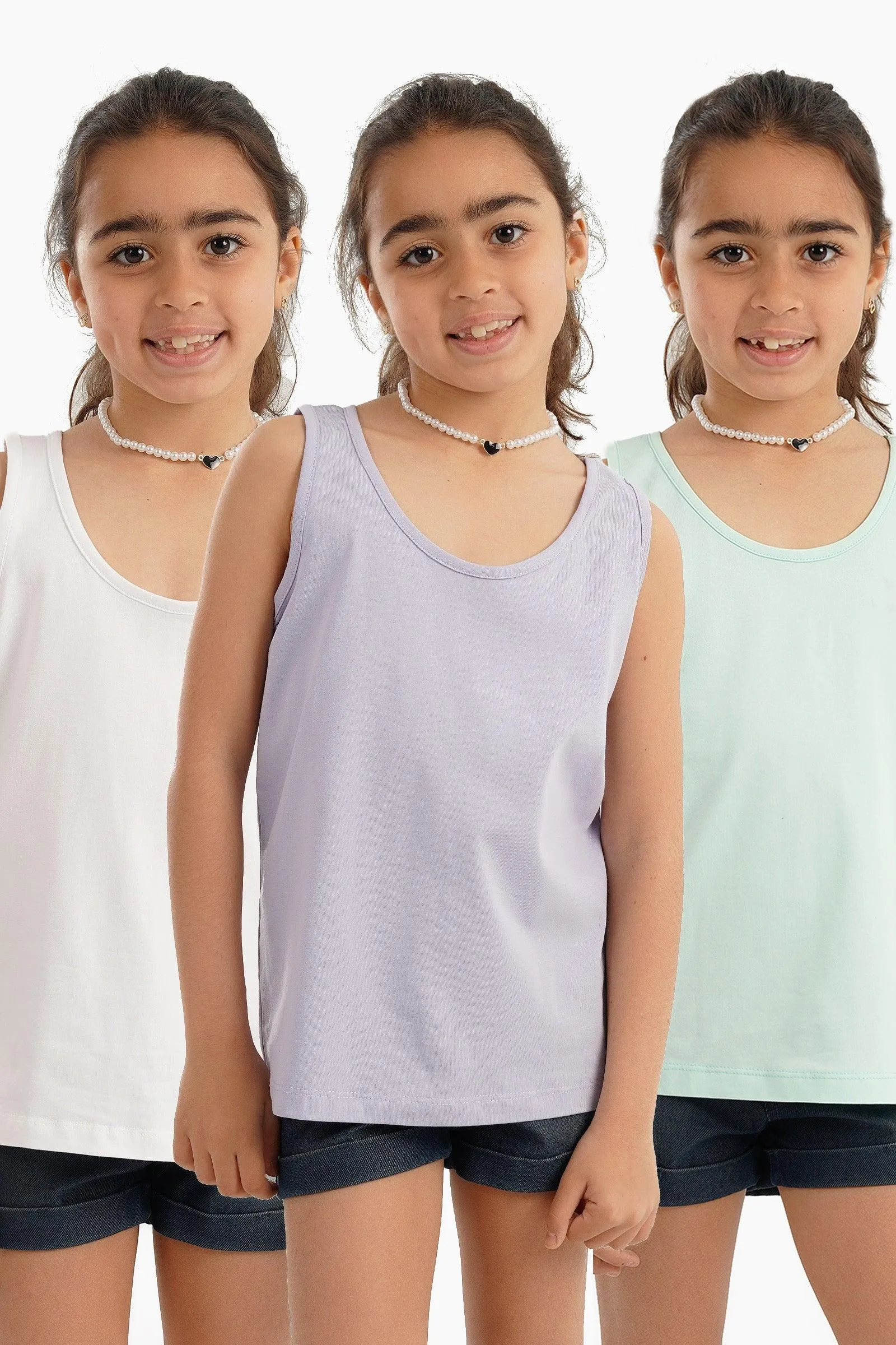 Pack of 3 Girly Basic Top