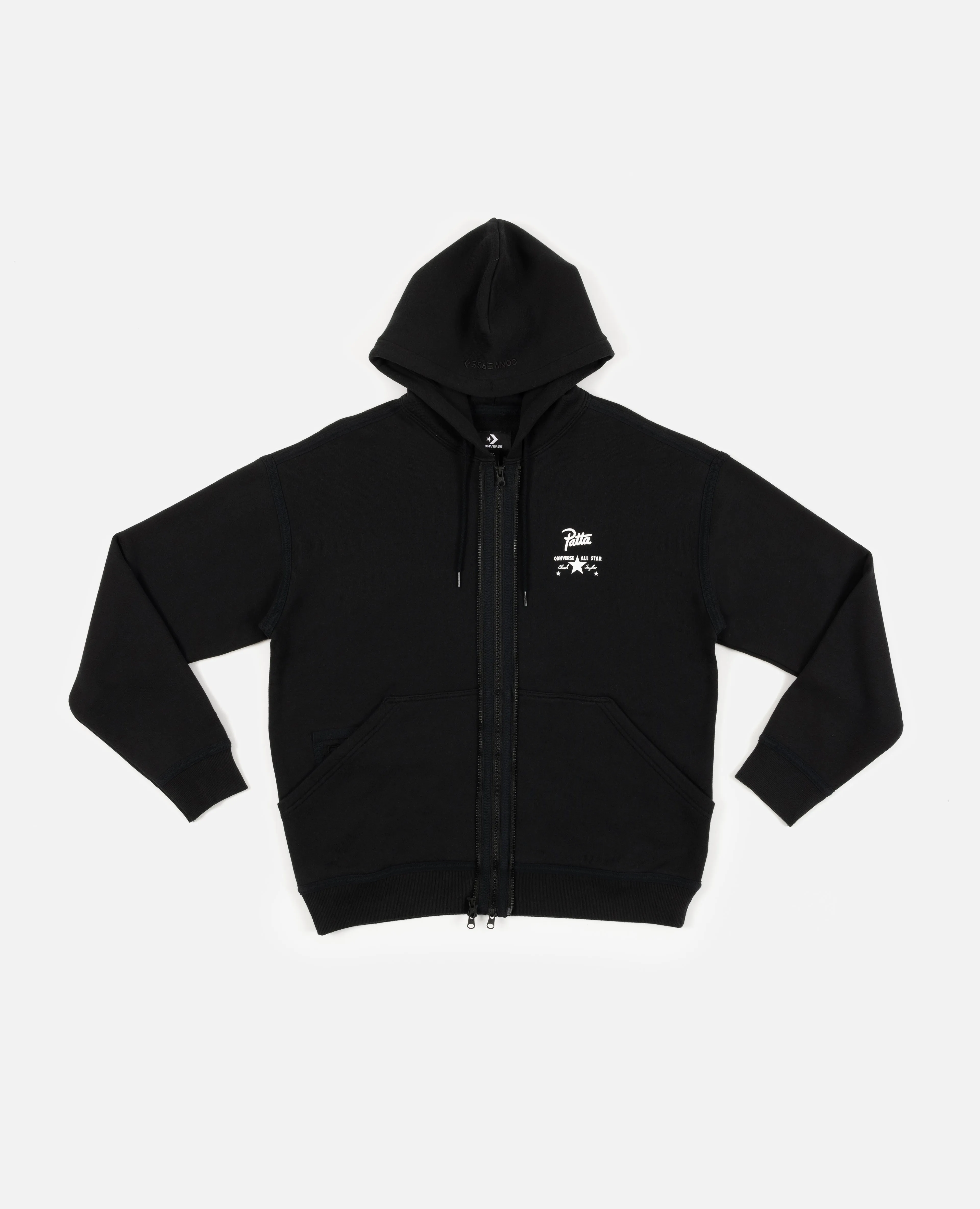 Patta x Converse 4 Leaf Clover Hooded Sweater (Black)