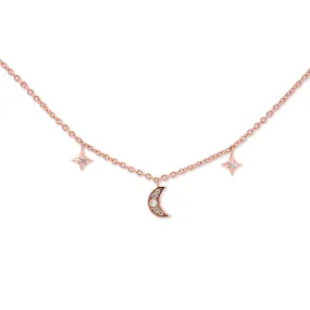 Rose Gold Celestia Necklace