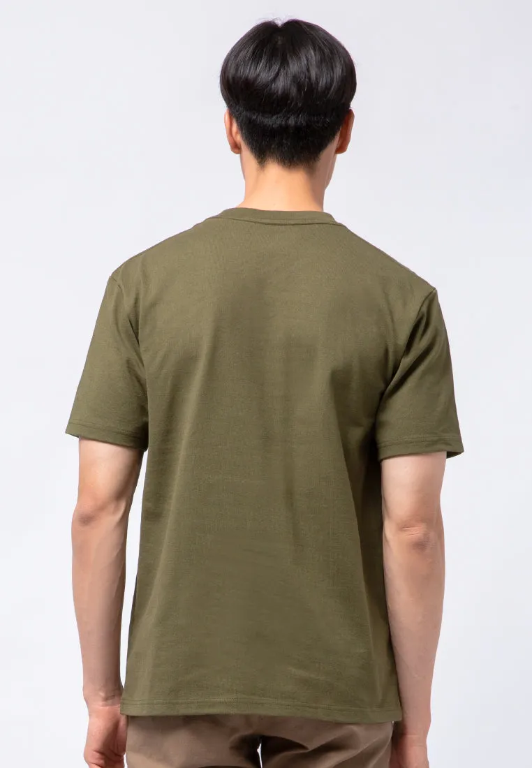 Short Sleeve T-shirt with Square Pocket