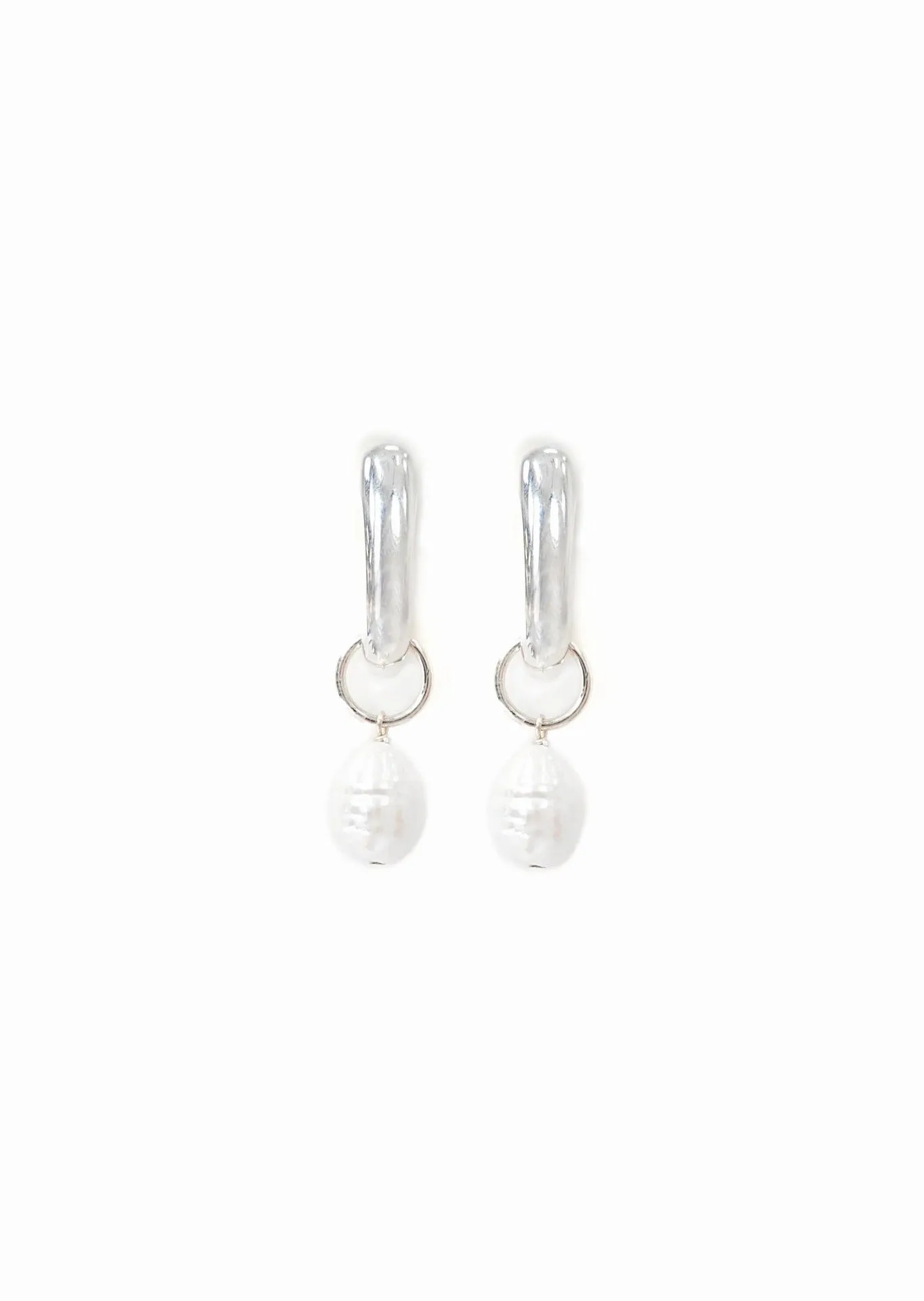 Simon Sebbag - Clip On Baroque Pearl Earring