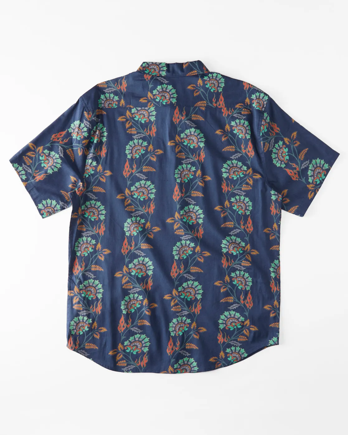 Sundays Short Sleeve Shirt - Dark Blue