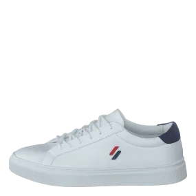 Vegan Court Sp Tennis Trainer White/supermarine Navy